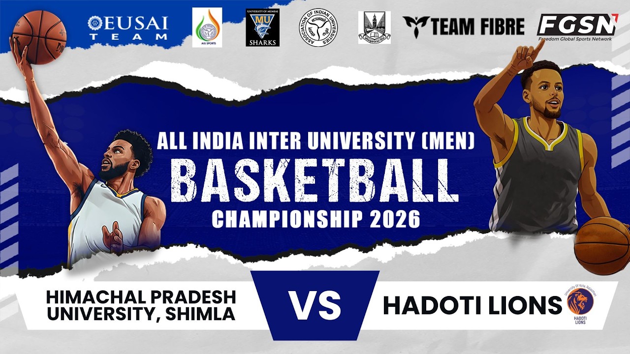 HIMACHAL P UNIV. VS UNIV, OF KOTA || ALL INDIA INTER UNIVERSITY (MEN ) BASKETBALL CHAMPIONSHIP 2026