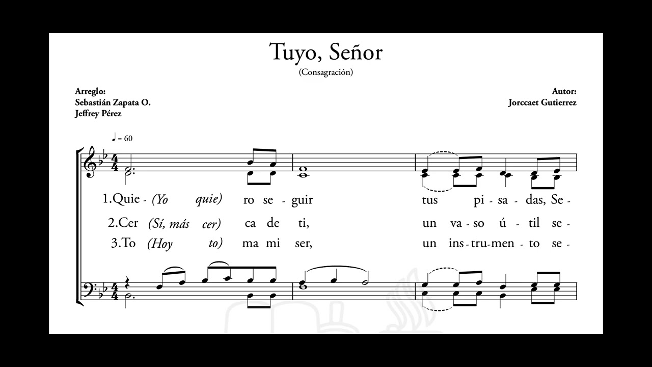 Tuyo Señor | LLDM