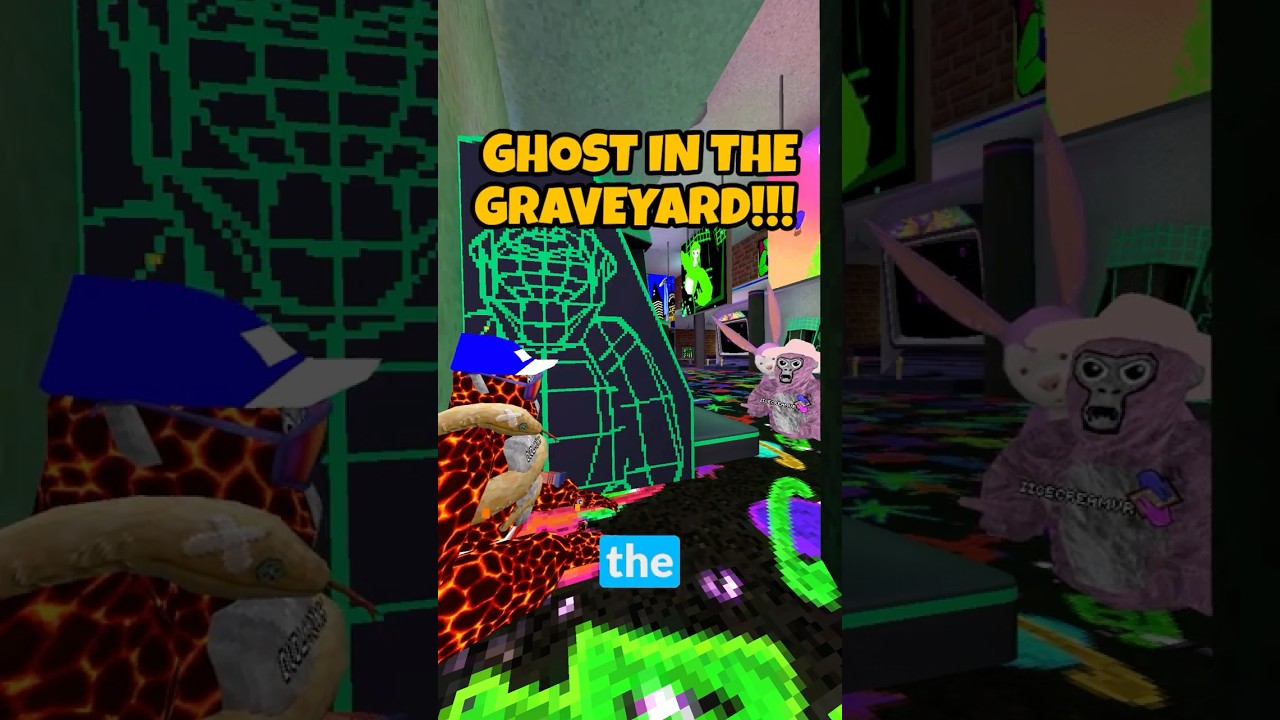 Ghost in the Graveyard | Gorilla Tag Mini Games  #gorillatag #minigames