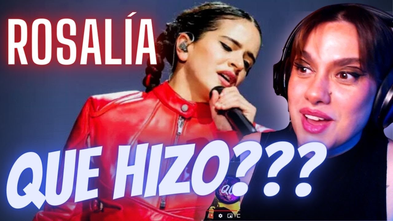 PERDONAME - ROSALIA (LA FACTORIA) | MOTOMAMI WORLD TOUR | REACCIÓN Y ANÁLISIS VOCAL