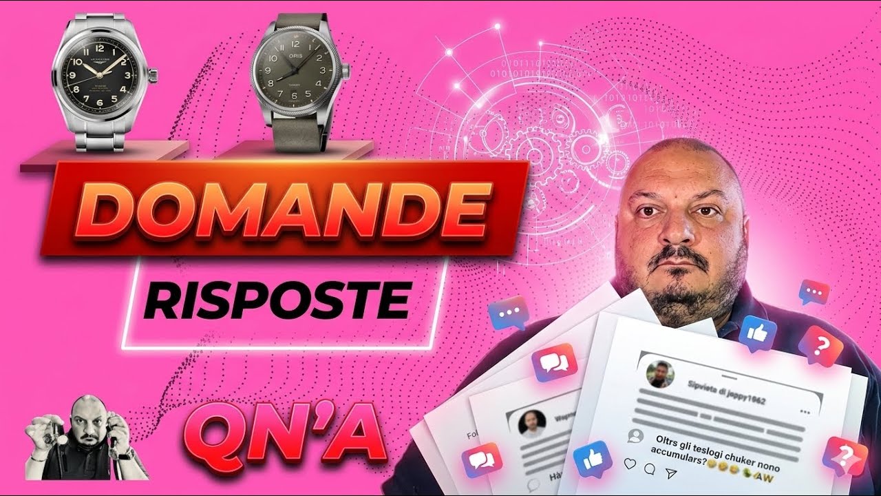 I fatti di Crans Montana, nuovo Oris Pro Pilot, Longines Spirit 39mm, rispondo a tutto…..