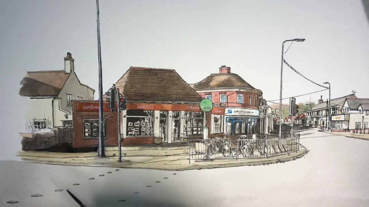 Rhiwbina Village Cardiff   HD 720p