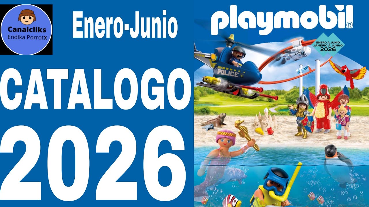 Каталог 2026 года. Январь-июнь. Playmobil. Новинки.