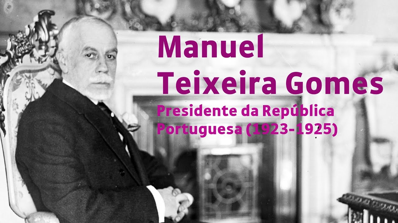 Manuel Teixeira Gomes – Biografia