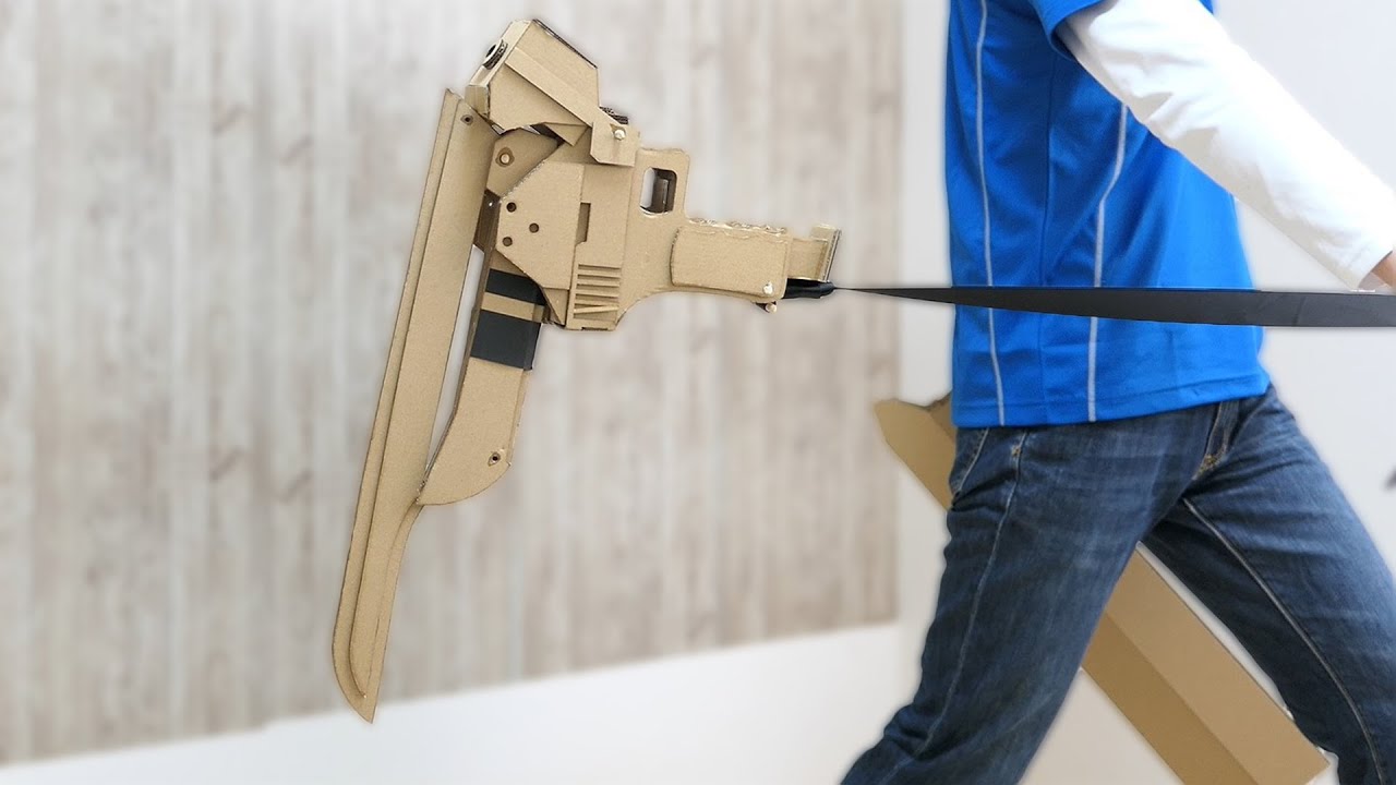 RWBY/Blake's Gambol shroud  Cardboard DIY/ブレイクのガムボールシュラウドを作る。