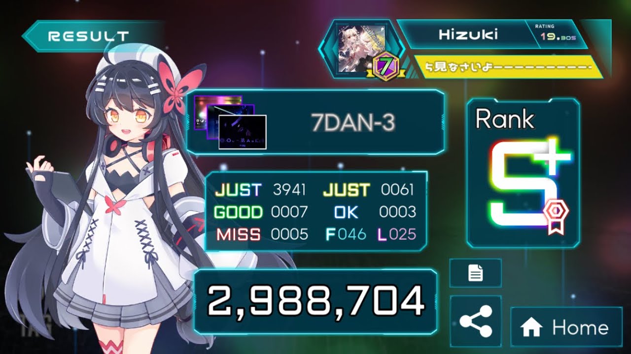 【TAKUMI³】 7DAN-3 金合格!! (195/220) 【DAN認定】