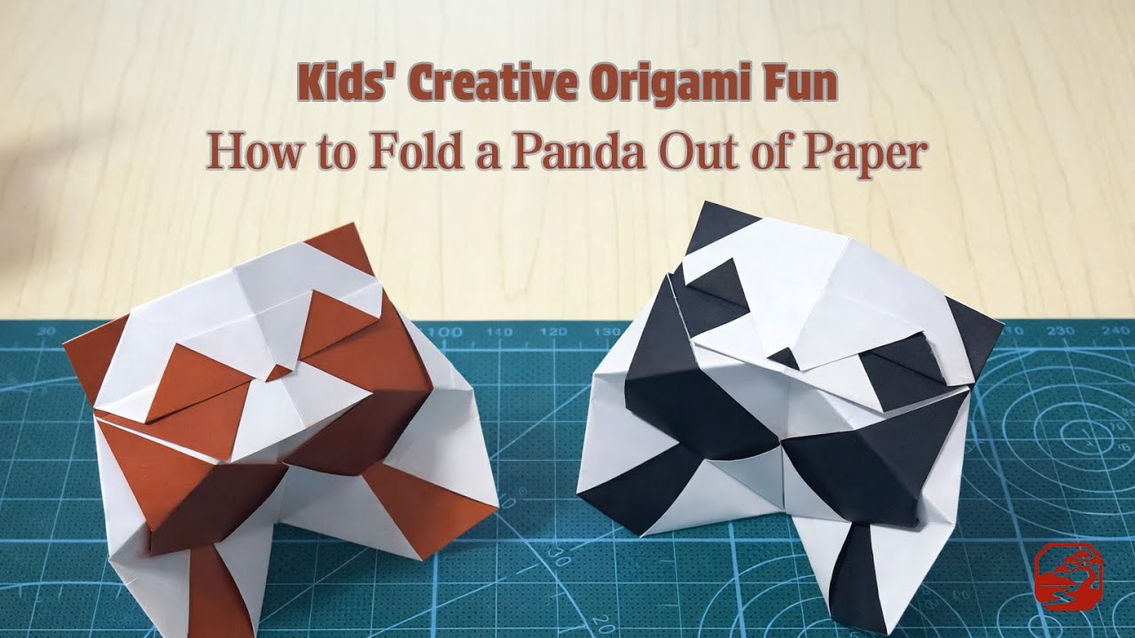 Easy Origami Panda for Kids – Fun & Brain-Boosting Paper Craft!