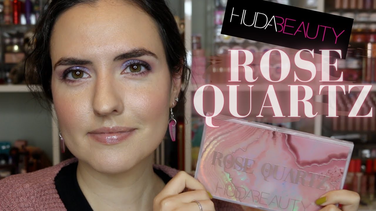 NEW Huda Beauty ROSE QUARTZ Collection | Swatches, Comparisons, Tutorial + Review