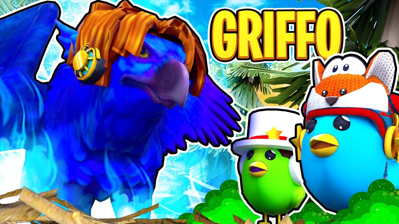 Rafinha virou o Grifo no Feather Family e Zerou Tudo😄 Roblox