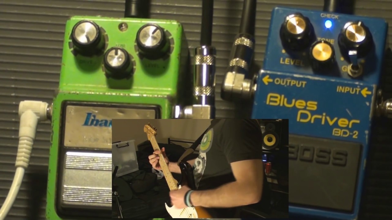 Ibanez Tubescreamer TS9 против Boss Blues Driver BD-2