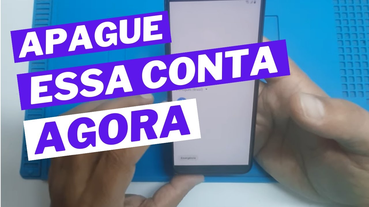 Remover conta Google Samsung J8, Android 10, atualizado.