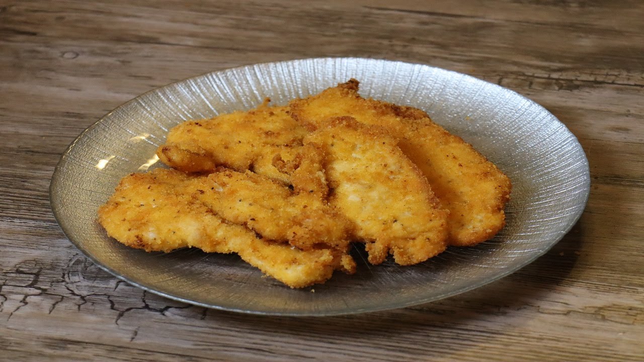 Шницель из куриной грудки