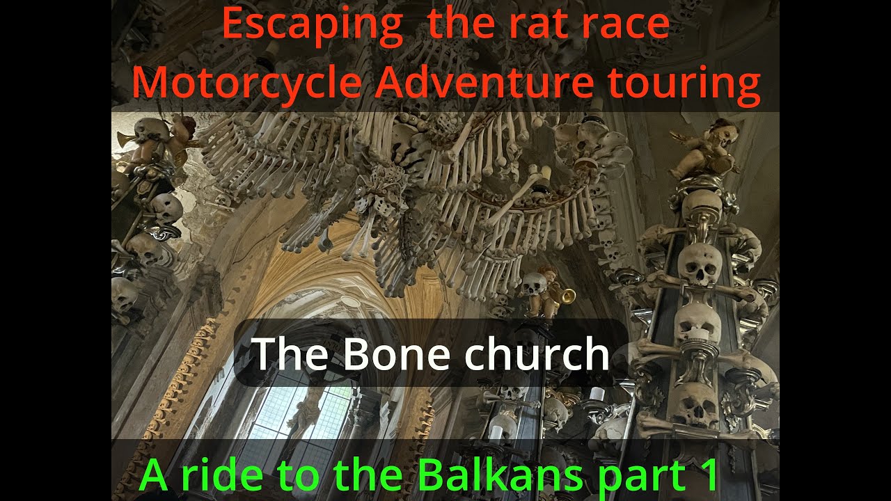 Motorcycle Adventure Touring / Bone church / Teplice rocks / The escape from the rat race part 1