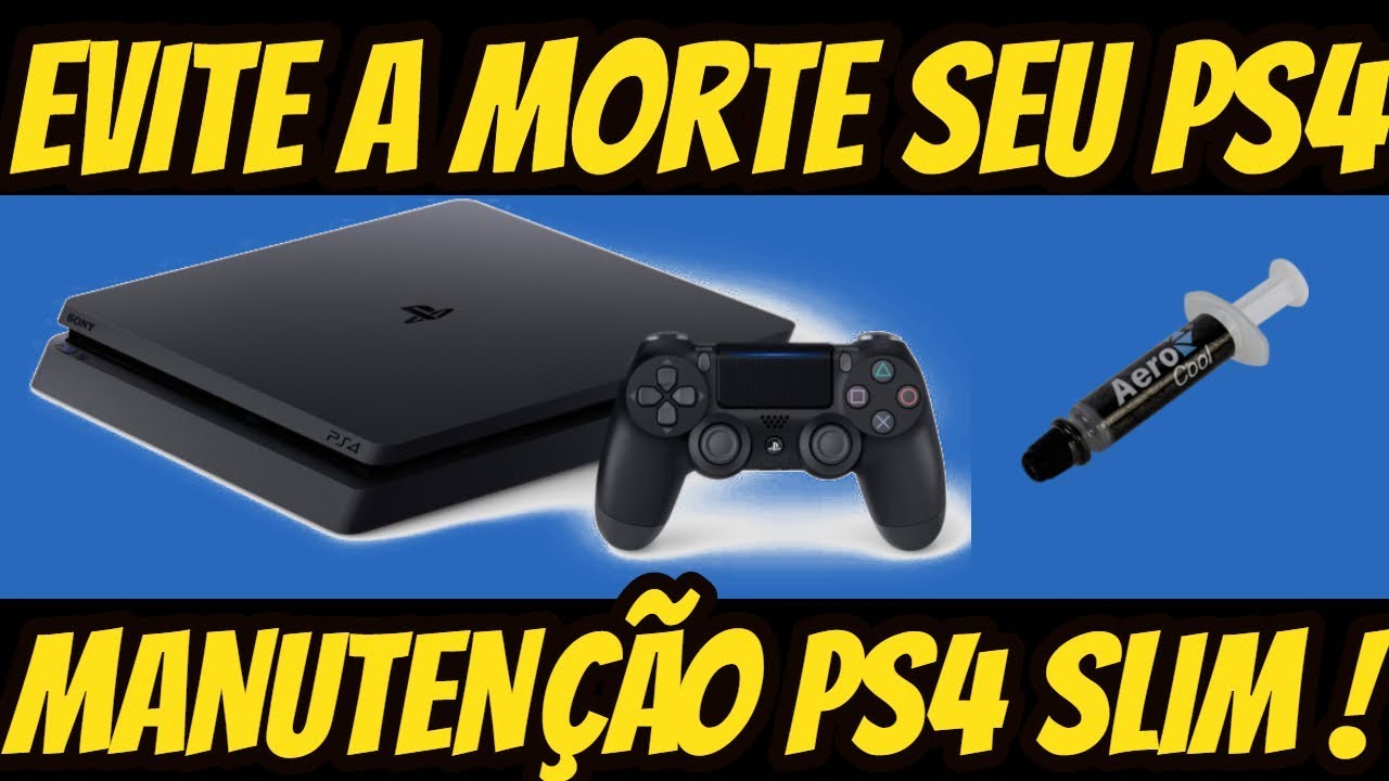 COMO ABRIR PLAYSTATION 4 E FAZER LIMPEZA E TROCAR PASTA TÉRMICA