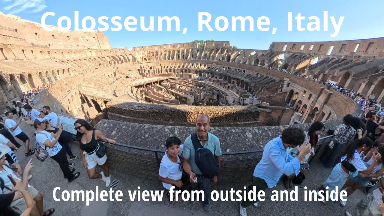 Free to enter the Colosseum | Complete view of exterior and interior | Rome | Italy | 03 Aug 2025