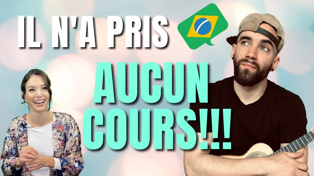 Il parle une langue étrangère couramment sans avoir pris aucun cours!