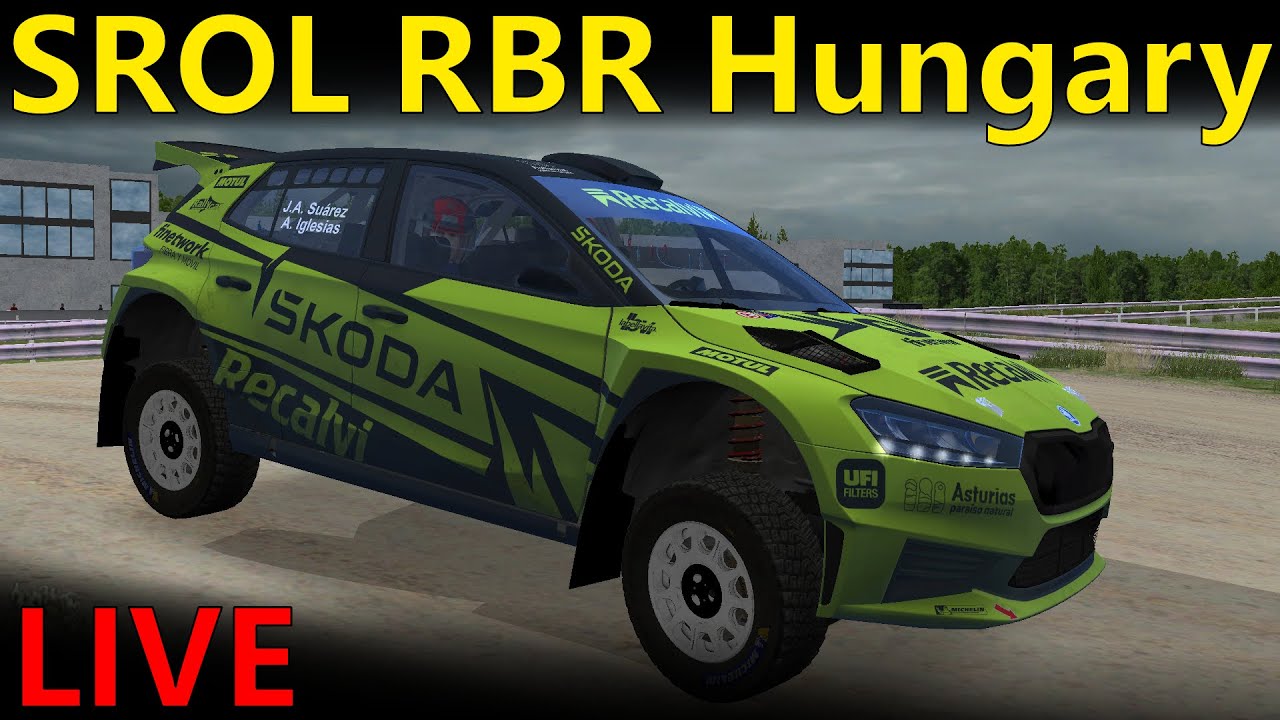 Tackling Rough Gravel Roads On Richard Burns Rally! SROL ERC Round 2, Hungary