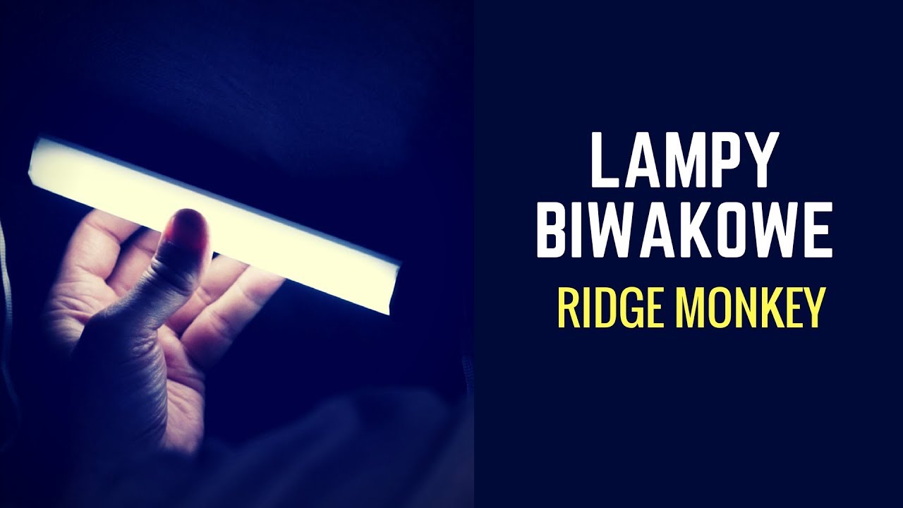 Lampy biwakowe Ridge Monkey / prezentacja
