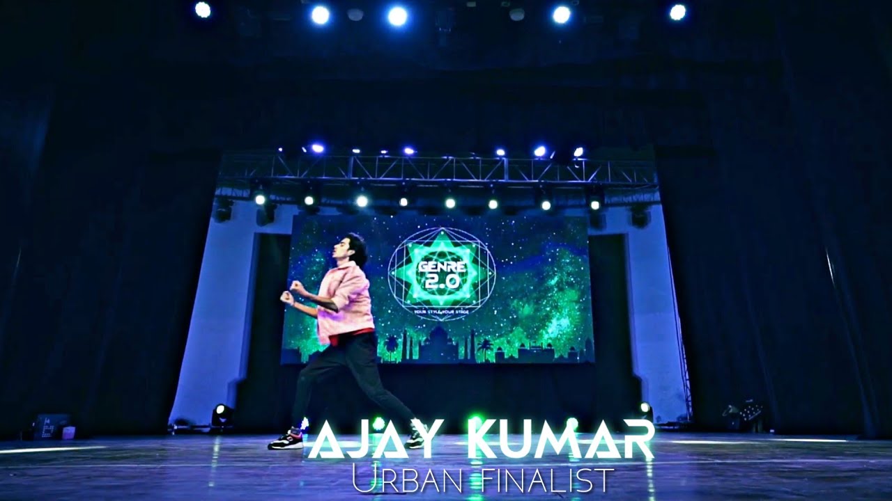 Urban Finalist - Ajay Kumar | Genre 2.0 | Dance Competition
