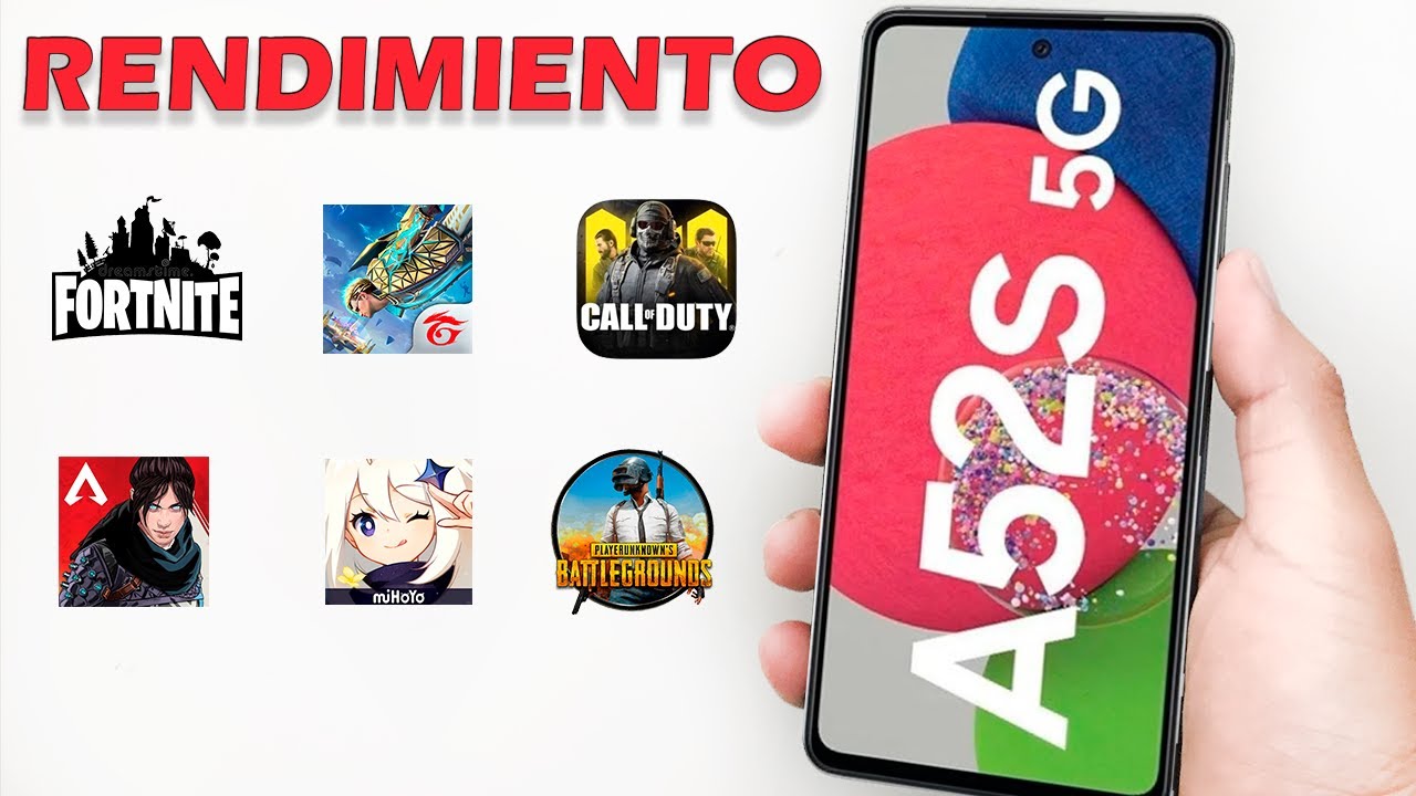 Sirve para GAMING el Samsung Galaxy A52s 5G? | Pruebas de Rendimiento Snapdragon 778G/6GB RAM