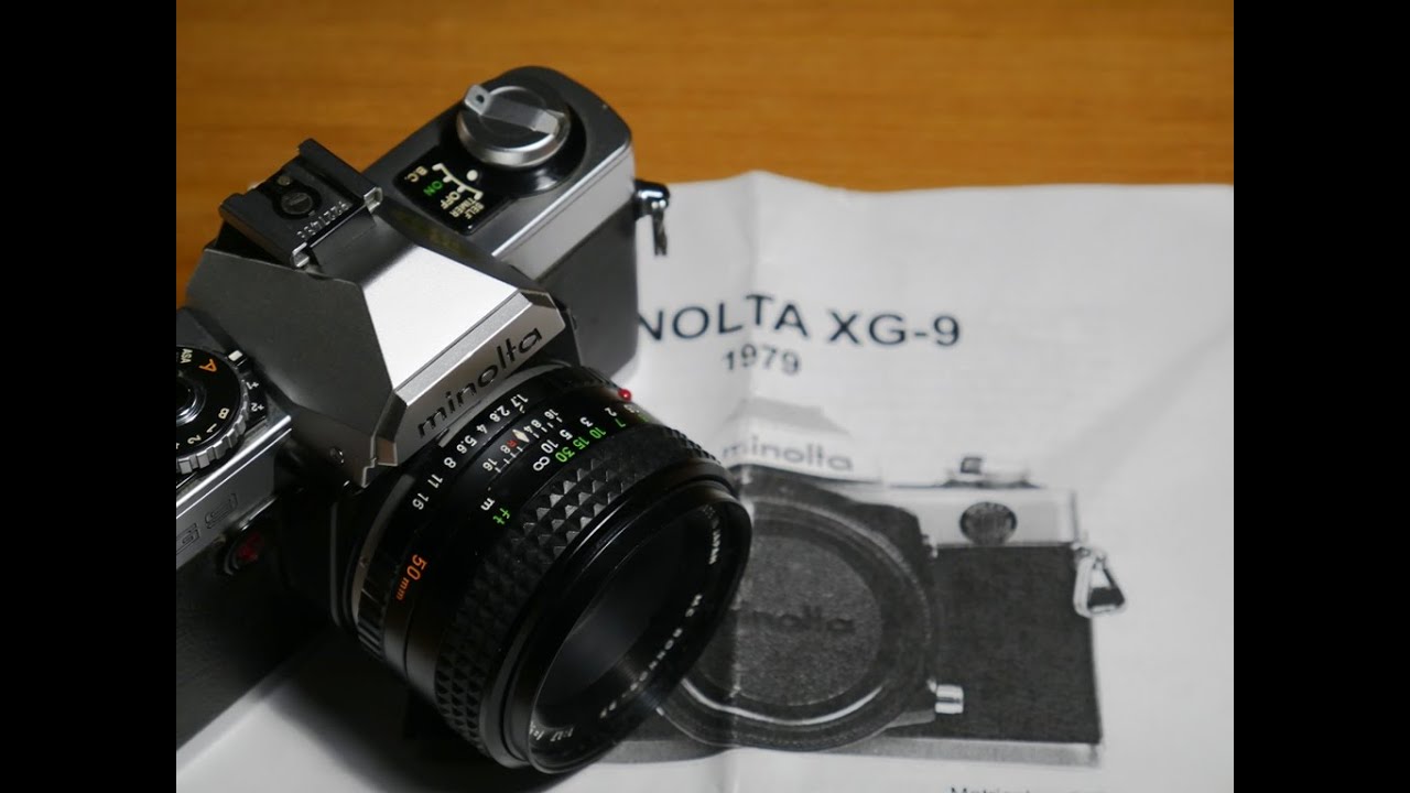 Minolta XG 9  (1979)  Bella ma imperfetta