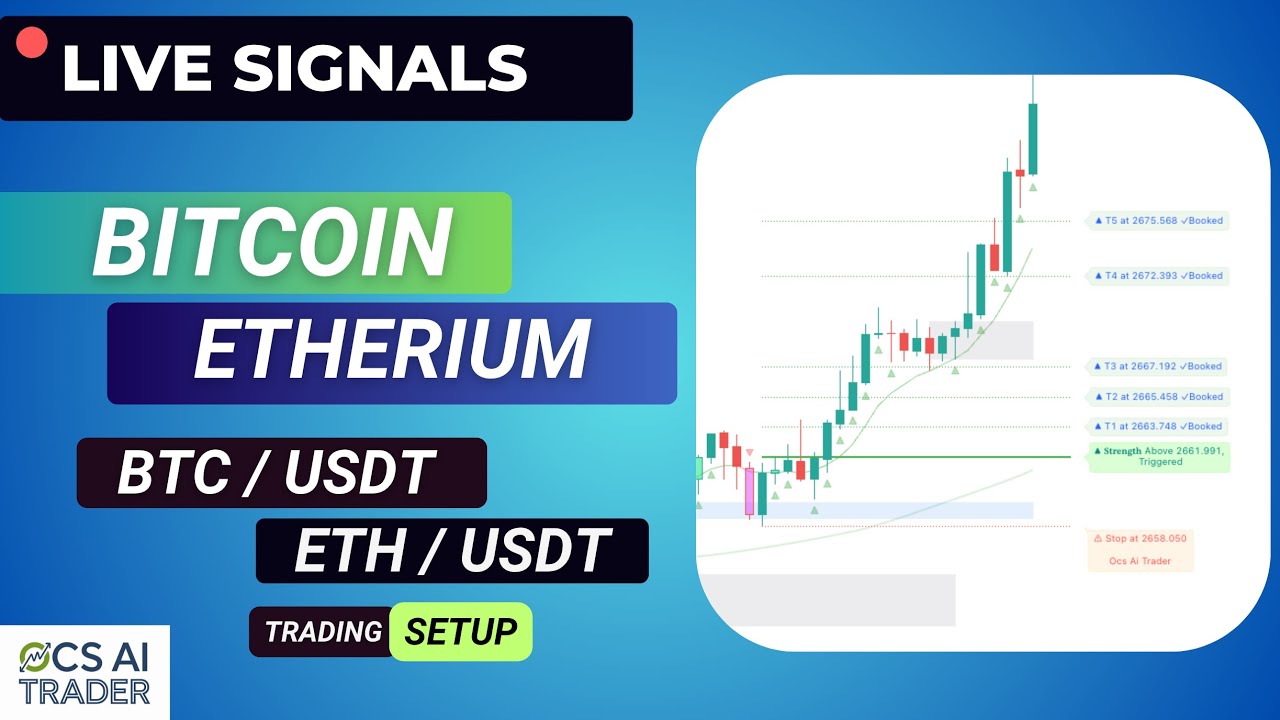 Bitcoin live trading | Etherium Live Trading | btc eth btcusdt ethusdt live trading signals