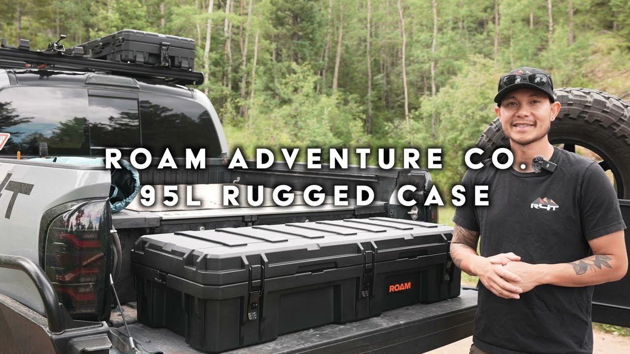 Прочный кейс Roam Adventure Co. 95 л — идеально подходит для крупногабаритного кемпингового снаря...