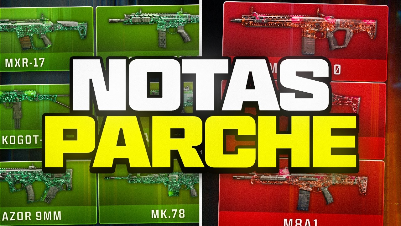 ACTUALIZACION con BALANCE de ARMAS en WARZONE S2 RECARGADA