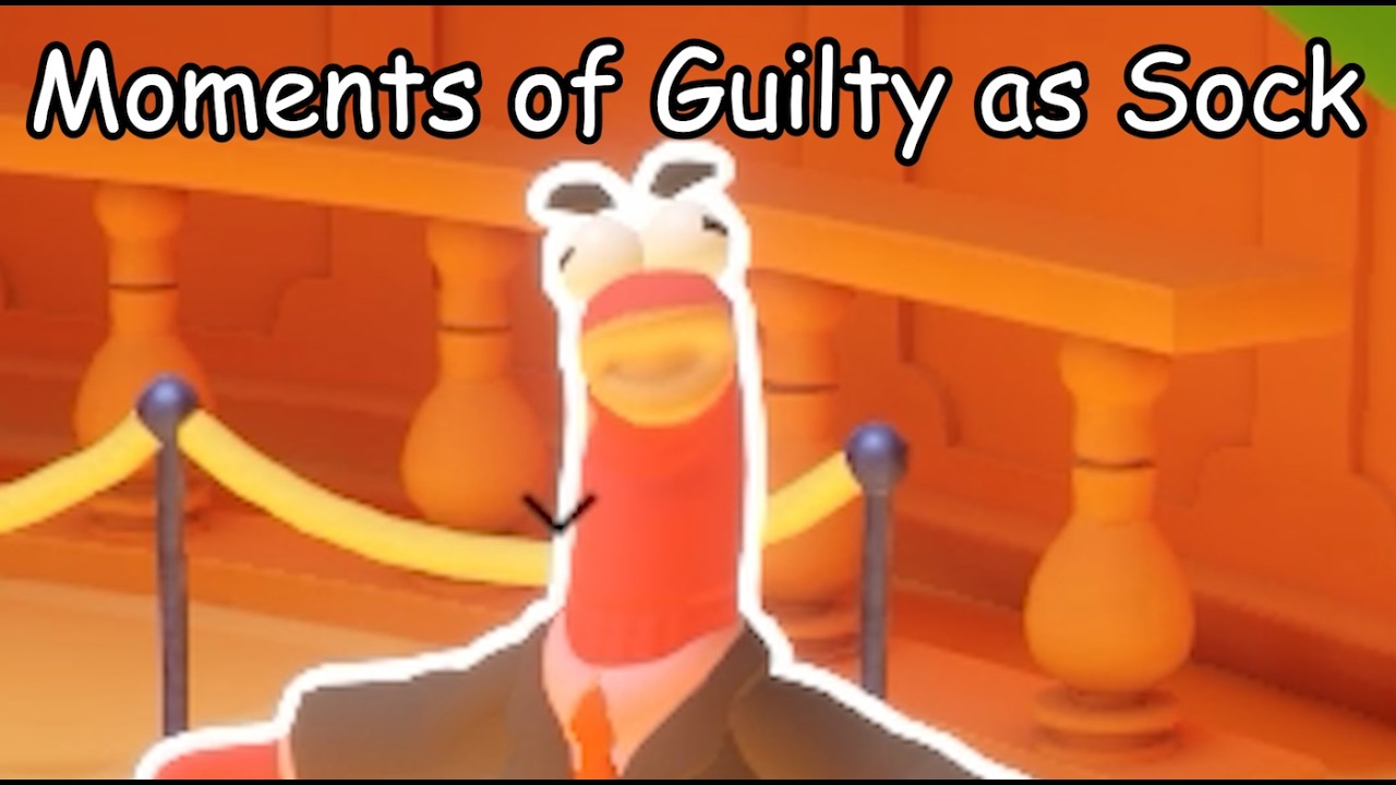 Moments of Guilty as Sock.
