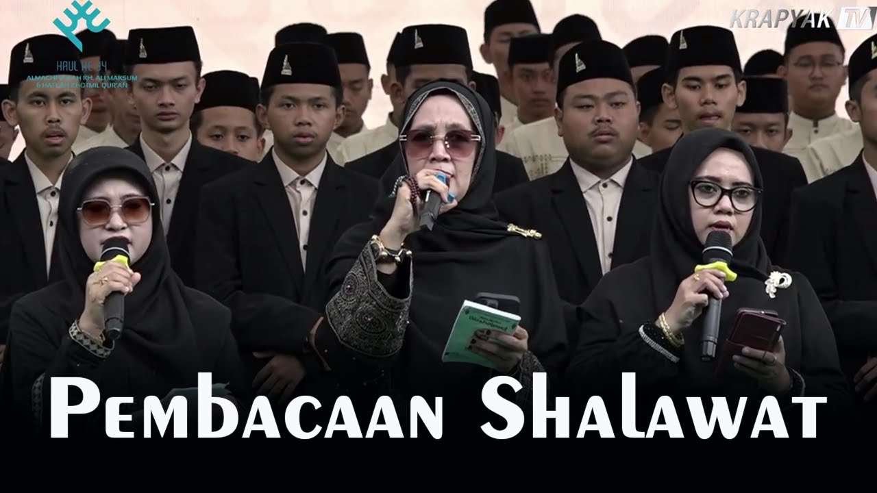 Bu Nyai Hj. Nur Hannah Zamzami @Pondok Lirboyo  | Pembacaan Sholawat