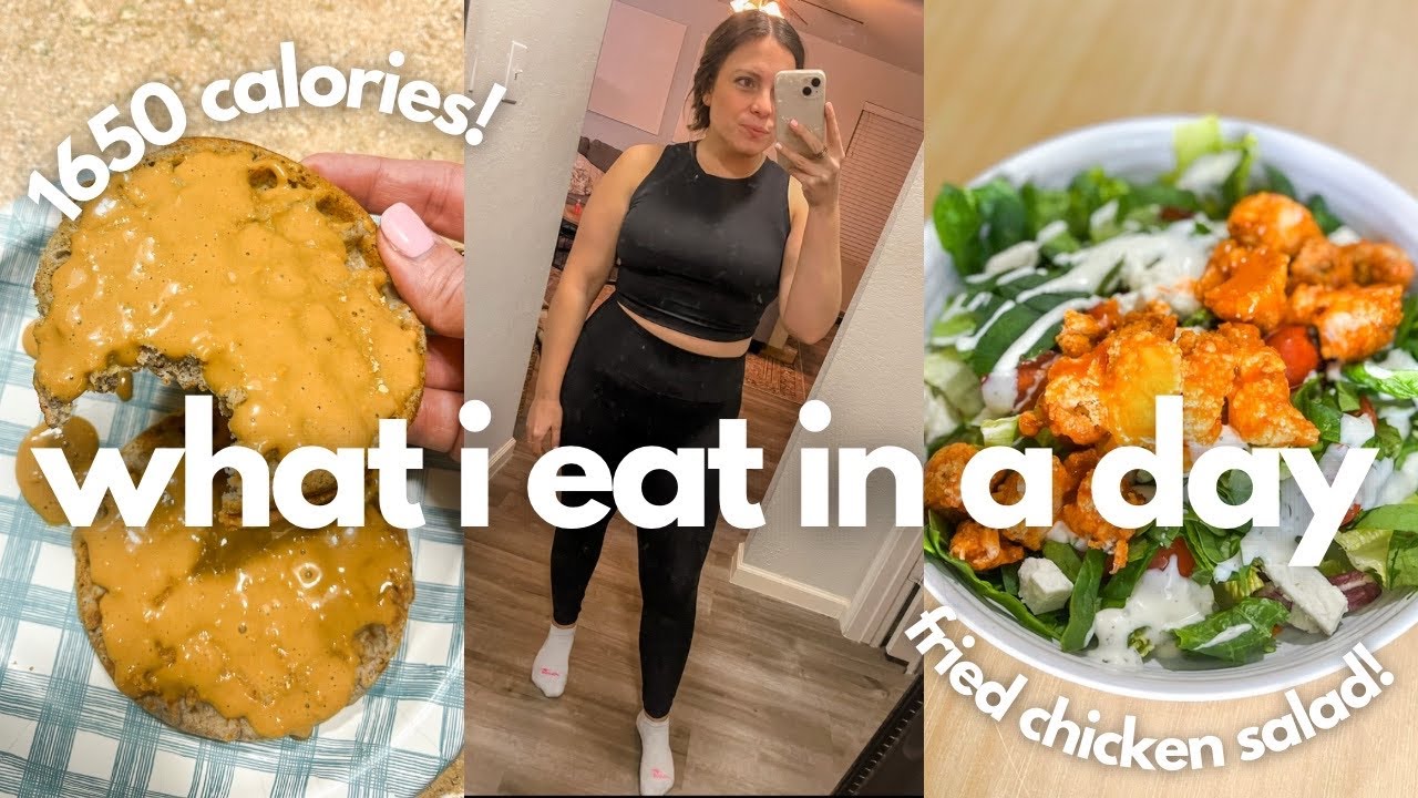 WHAT I EAT IN A DAY | HIGH PROTEIN & 1700 CALORIES A DAY!