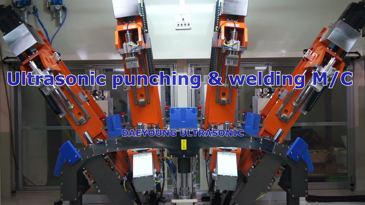 Ultrasonic punching&welding MC