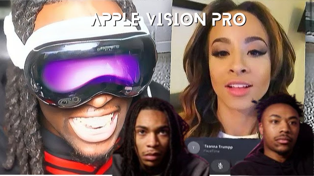 Kai Cenat Facetimes Celebrities With Apple Vision Pro | Yalvish Reaction
