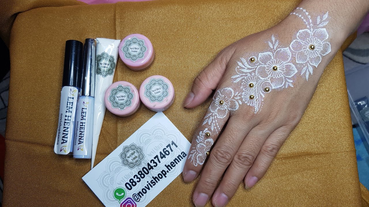 Endorse White Henna #1 | by Yathiehennaart