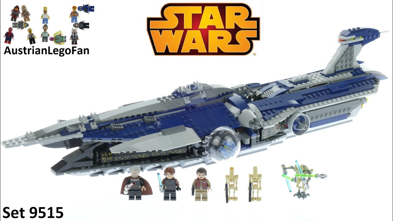 Lego Star Wars 9515 The Malevolence Speed Build