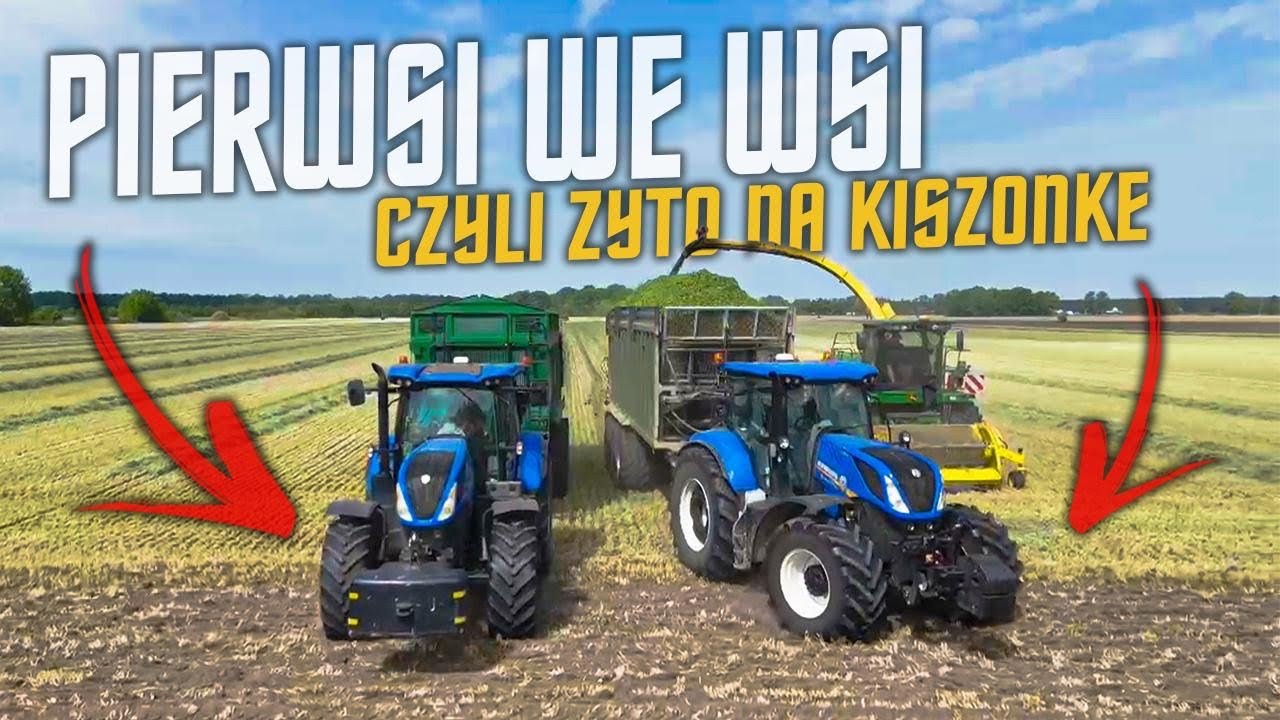 Kiszonka z żyta 2025 na większą skalę! [vlog#260]