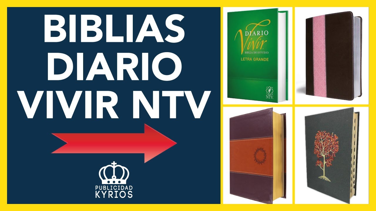 MODELOS ✅ BIBLIA DE ESTUDIO 🌳 DIARIO VIVIR NTV 🔥 TODOS los TAMAÑOS
