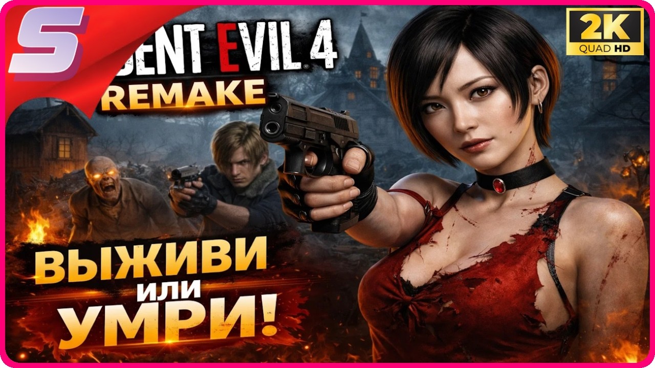 DLC - АДА ВОНГ ➤ Resident Evil 4 Remake ◉ Прохождение [2K] ЧАСТЬ - 3: