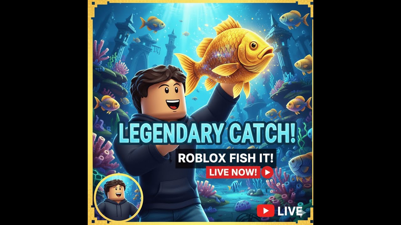 FISH IT ROBLOX-sampai pagiii!!  [Live-No Commentary] 
