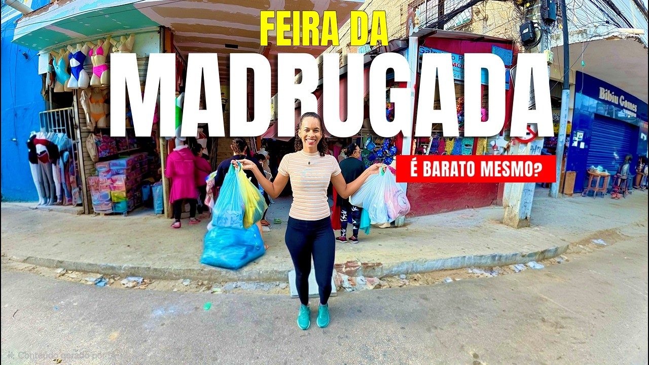 FEIRA DA MADRUGADA em FORTALEZA: a feira mais barata do Brasil!