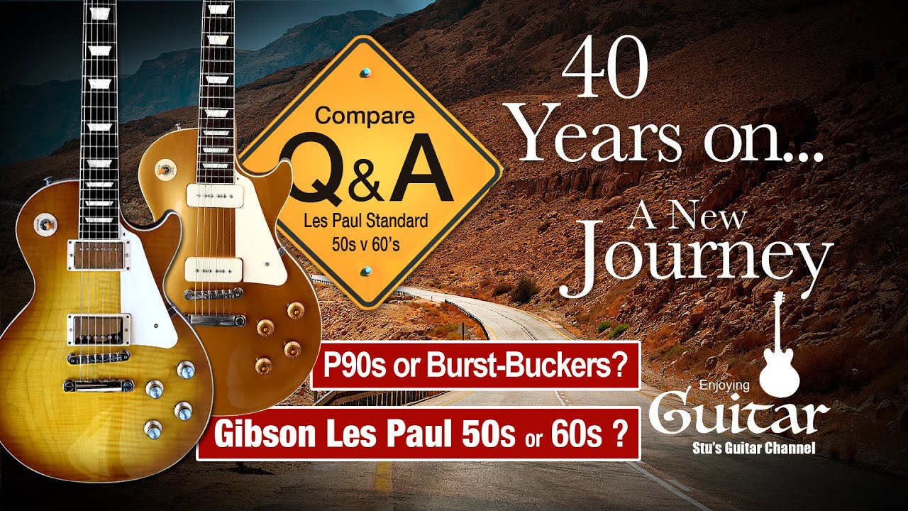 Вопросы и ответы: 17 Gibson Les Paul 60s Standard (Burst-buckers) или Les Paul 50s Standard (P90s...