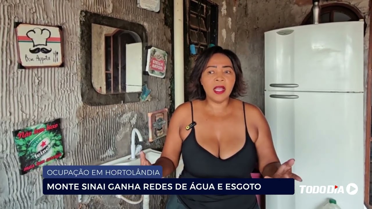 OCUPAÇÃO EM HORTOLÂNDIA: MONTE SINAI GANHA REDES DE ÁGUA E ESGOTO