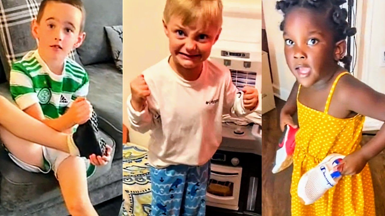 PUT YOUR SHOES ON PRANK TIKTOK - FUNNY KID FIGHT PRANK #4