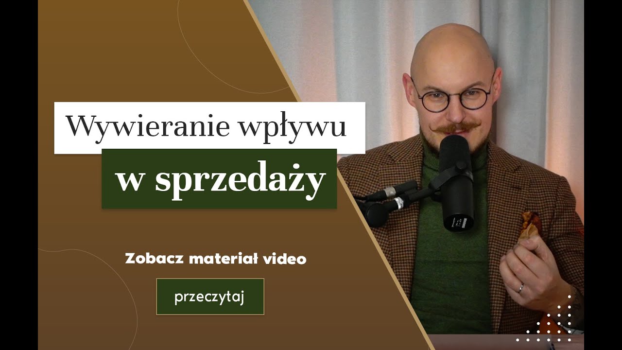 Reguły wywierania wpływu | Szymon Lach