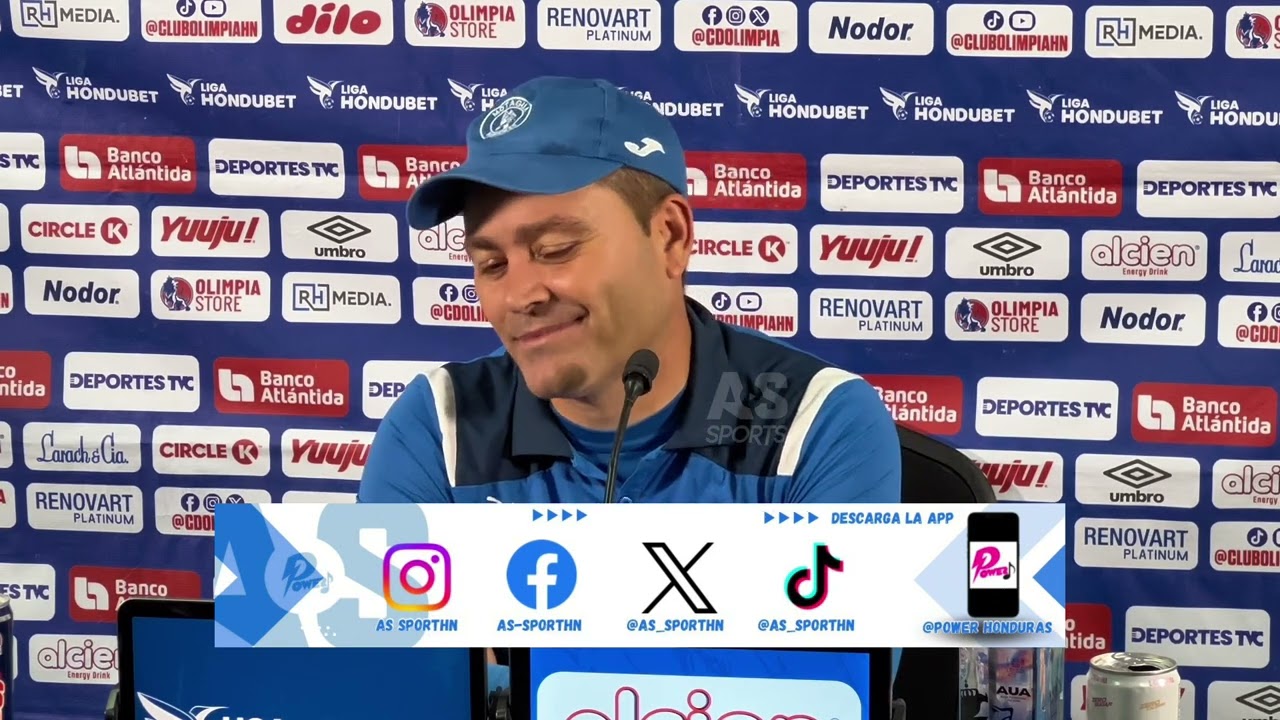 Javier López DT de Motagua tras el triunfo ante Olimpia 