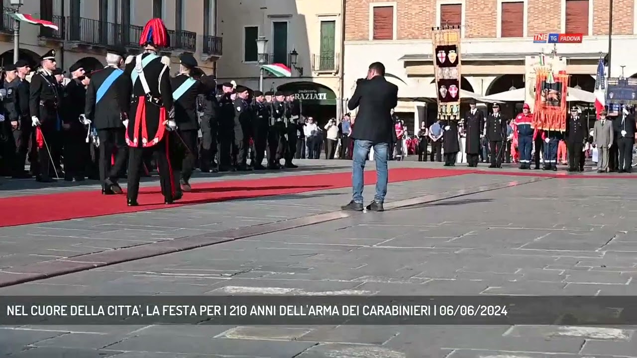 NEL CUORE DELLA CITTA', LA FESTA PER I 210 ANNI DELL'ARMA DEI CARABINIERI | 06/06/2024