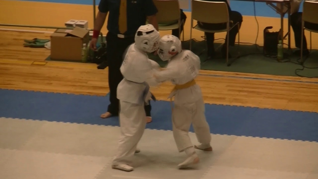 【フルコンタクト空手】　第35回・中部日本フルコンタクト空手道選手権　初級・小3女子　2回戦・準決勝・決勝（B-55・65・70）