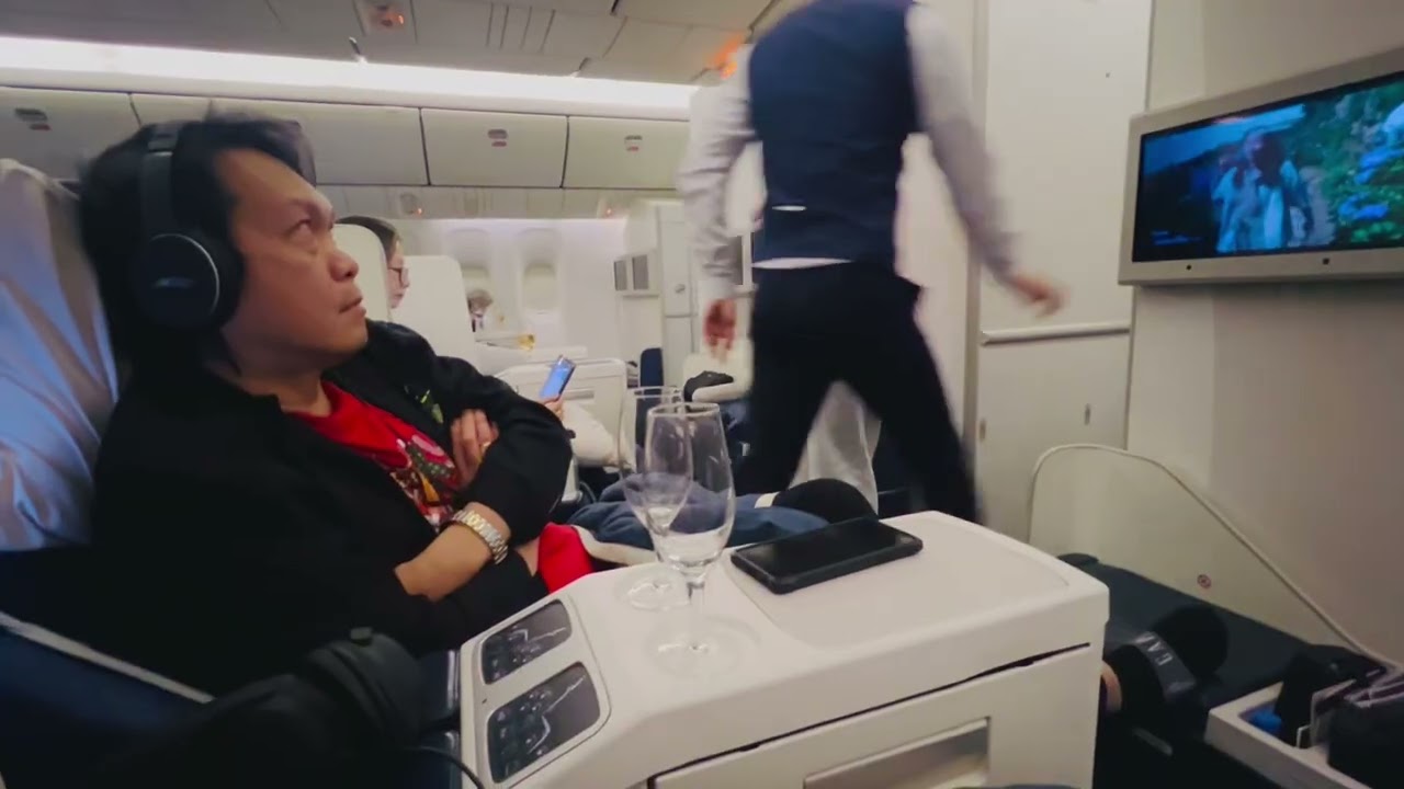 Binge watching ng teleserye sa plane December 30,2025