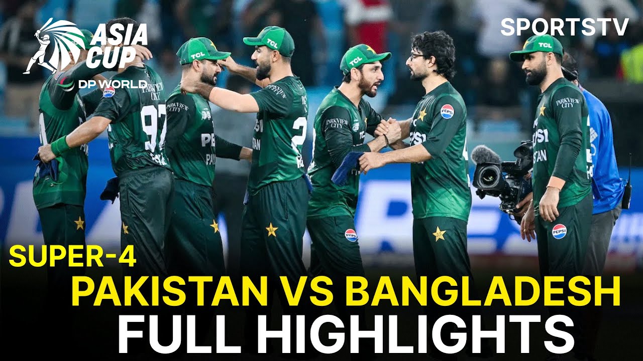 Match 17 | Pakistan vs Bangladesh | Match Highlights | DP World Asia Cup 2025 | ZF1U