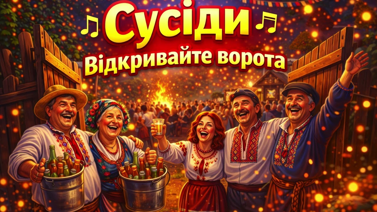 Українські пісні - Сусіди,відкривайте ворота(Прем'єра 2026)